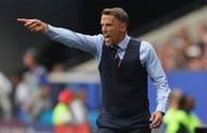 Phil Neville might've been concerned with his side's second-half performance